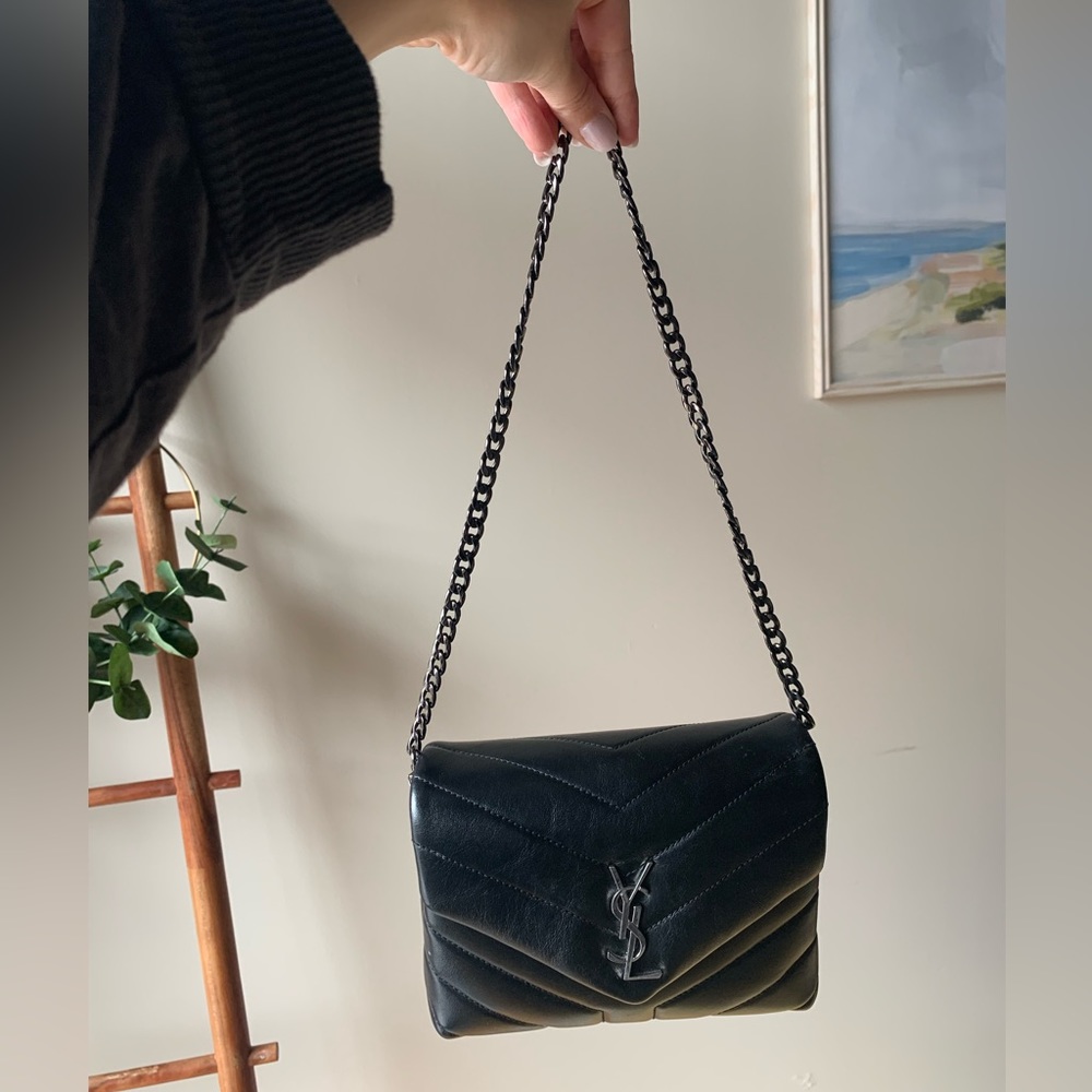 SOLD Saint Laurent LOULOU toy on chain!! - Picture 8 of 10